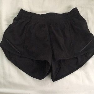 lululemon black shorts